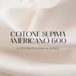Raso di Cotone Americano TC600 Supima